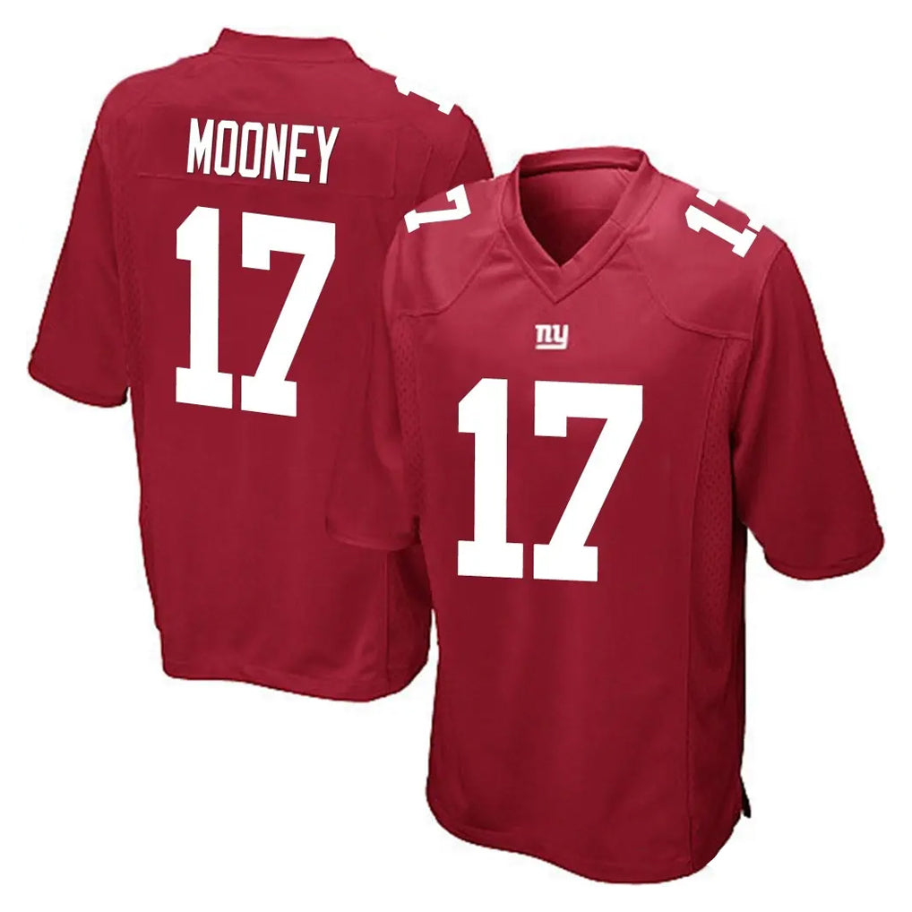 Pkot NY.Giants #17 Darnell Mooney Player Red Home Game Stitched Jerseys