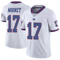 Pkot NY.Giants #17 Darnell Mooney Player White Color Rush Home Game Stitched Jerseys