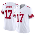 Pkot NY.Giants #17 Darnell Mooney Player White Limited Vapor F.U.S.E. Home Game Stitched Jerseys