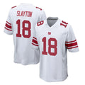 Pkot NY.Giants #18 Darius Slayton Player White Home Game Stitched Jerseys