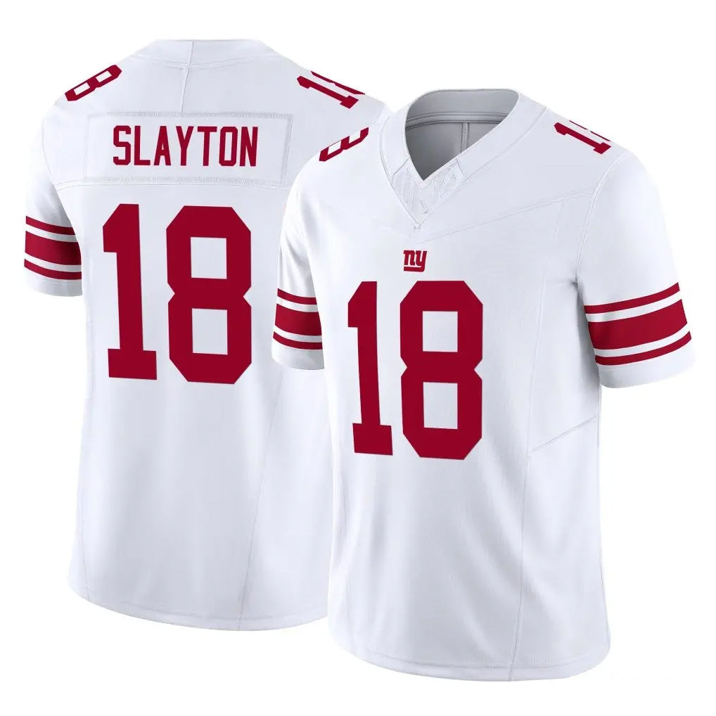 Pkot NY.Giants #18 Darius Slayton Player White Limited Vapor F.U.S.E. Home Game Stitched Jerseys