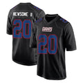 Pkot NY.Giants #20 Greg Newsome II Player Gray Atmosphere Fashion Limited Game Stitched Jerseys