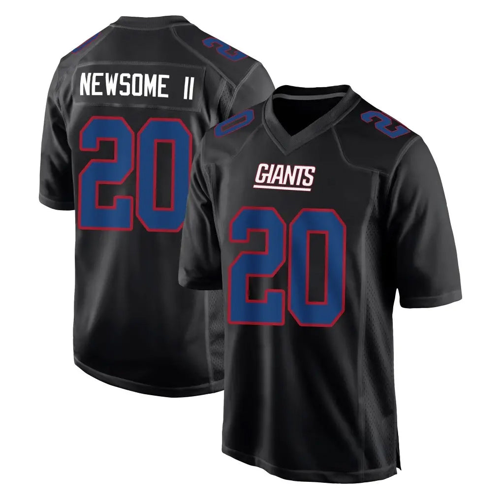Pkot NY.Giants #20 Greg Newsome II Player Gray Atmosphere Fashion Limited Game Stitched Jerseys