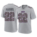 Pkot NY.Giants #22 Najee Harris Player Gray Atmosphere Fashion Limited Game Stitched Jerseys