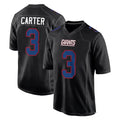 Pkot NY.Giants #3 Abdul Carter Player Carbon Fashion Limited Home Game Stitched Jerseys