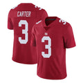 Pkot NY.Giants #3 Abdul Carter Player Red Limited Vapor Untouchable Home Game Stitched Jerseys