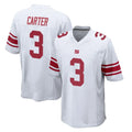 Pkot NY.Giants #3 Abdul Carter Player White Home Game Stitched Jerseys