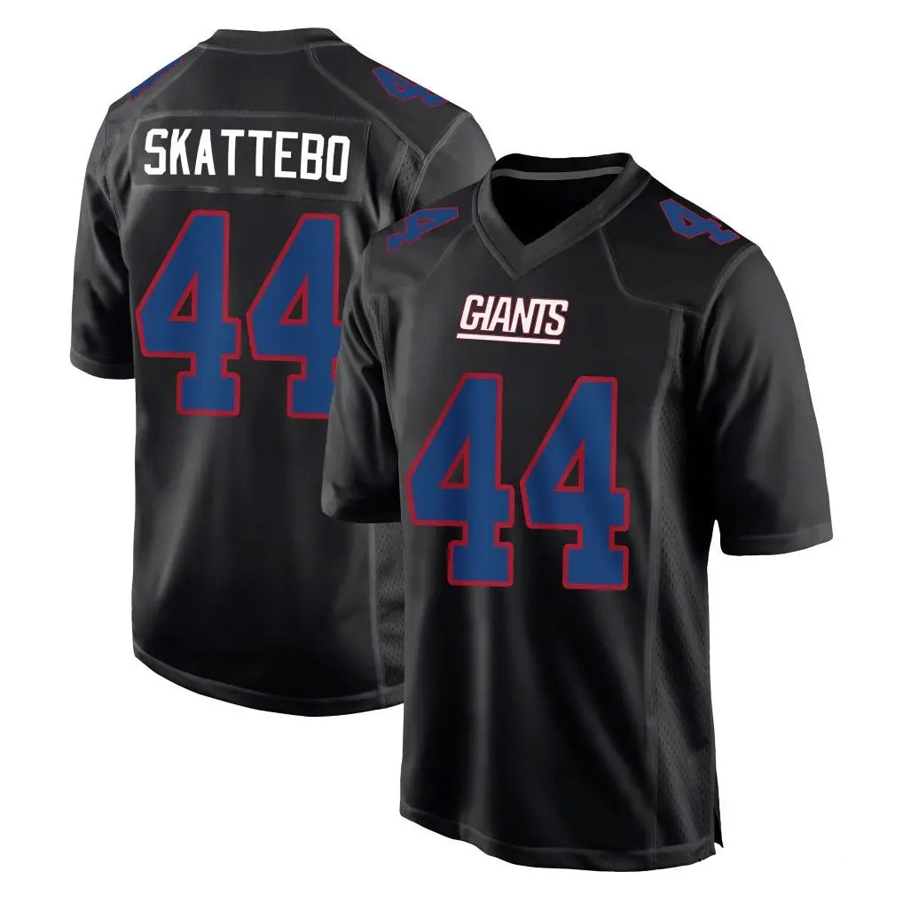 Pkot NY.Giants #44 Cam Skattebo Player Carbon Fashion Limited Home Game Stitched Jerseys