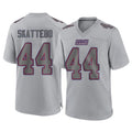 Pkot NY.Giants #44 Cam Skattebo Player Gray Atmosphere Fashion Limited Game Stitched Jerseys