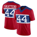 Pkot NY.Giants #44 Cam Skattebo Player Red Century Vapor F.U.S.E. Home Game Stitched Jerseys