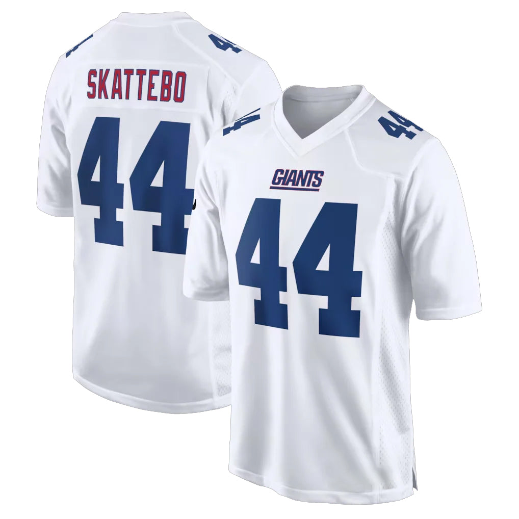 Pkot NY.Giants #44 Cam Skattebo Player White Fashion Limited Home Game Stitched Jerseys