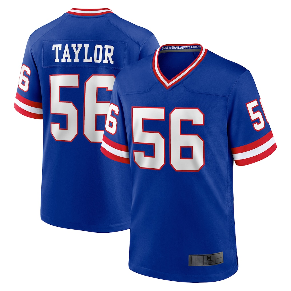 Pkot NY.Giants #56 Lawrence Taylor Royal Classic Retired Player Game Stitched Jerseys