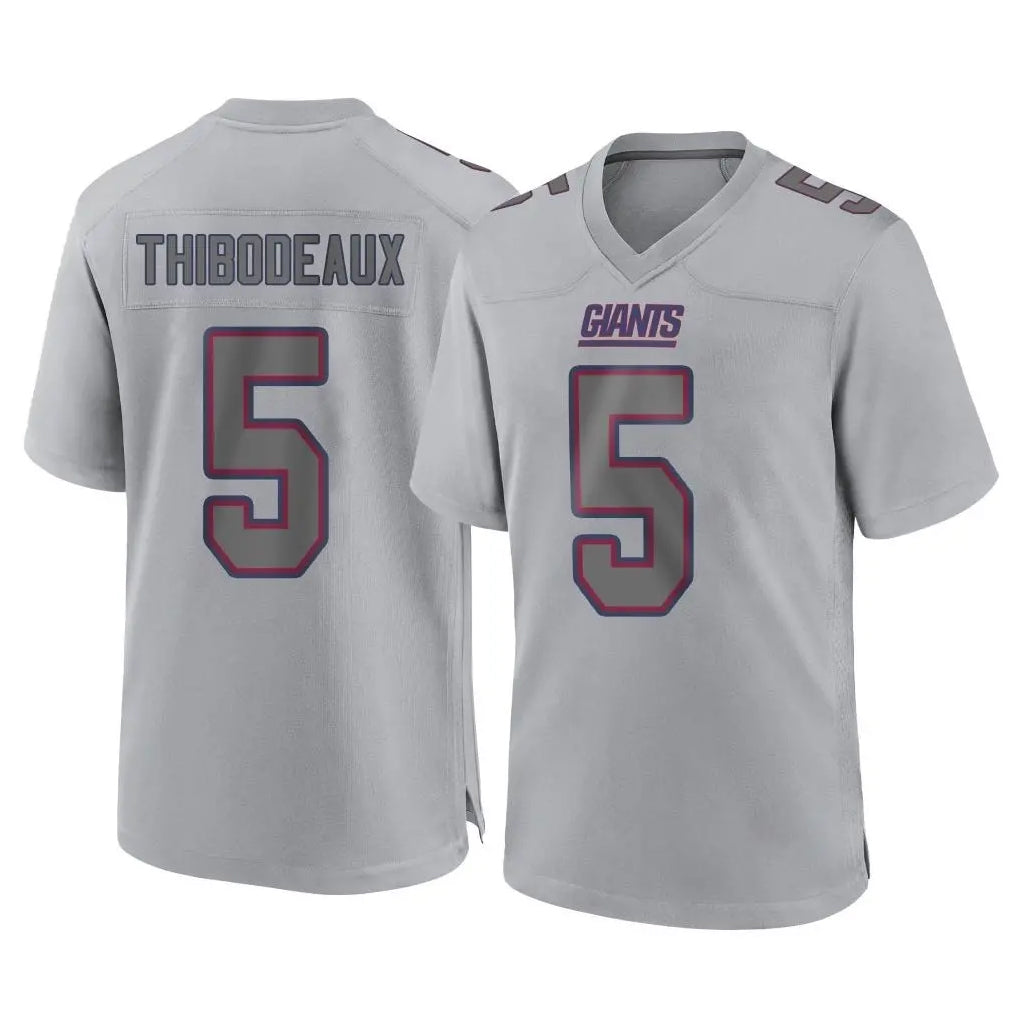 Pkot NY.Giants #5 Kayvon Thibodeaux Player Gray Atmosphere Fashion Limited Game Stitched Jerseys