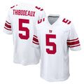 Pkot NY.Giants #5 Kayvon Thibodeaux Player White Home Game Stitched Jerseys