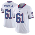 Pkot NY.Giants #61 John Michael Schmitz Jr. Player White Color Rush Home Game Stitched Jerseys