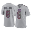 Pkot NY.Giants #8 Jevon Holland Player Gray Atmosphere Fashion Limited Game Stitched Jerseys