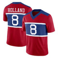 Pkot NY.Giants #8 Jevon Holland Player Red Century Vapor F.U.S.E. Home Game Stitched Jerseys