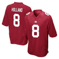 Pkot NY.Giants #8 Jevon Holland Player Red Home Game Stitched Jerseys