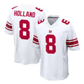 Pkot NY.Giants #8 Jevon Holland Player White Home Game Stitched Jerseys