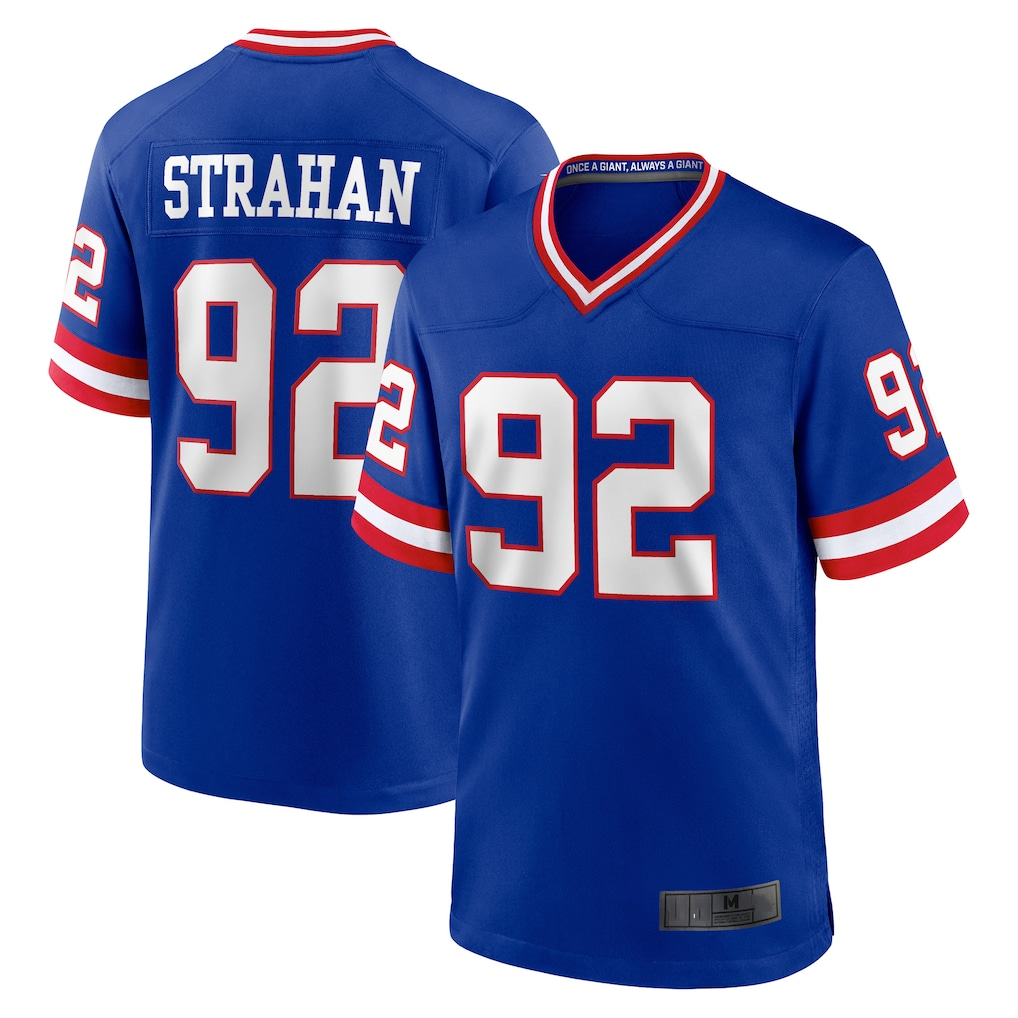 Pkot NY.Giants #92 Michael Strahan Royal Retired Player Alternate Game Stitched Jerseys