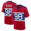 Pkot NY.Giants #98 DJ Reader Player Red Century Home Game Stitched Jerseys
