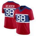 Pkot NY.Giants #98 DJ Reader Player Red Century Vapor F.U.S.E. Home Game Stitched Jerseys