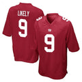 Pkot NY.Giants #9 Lsaiah Likely Player Red Home Game Stitched Jerseys
