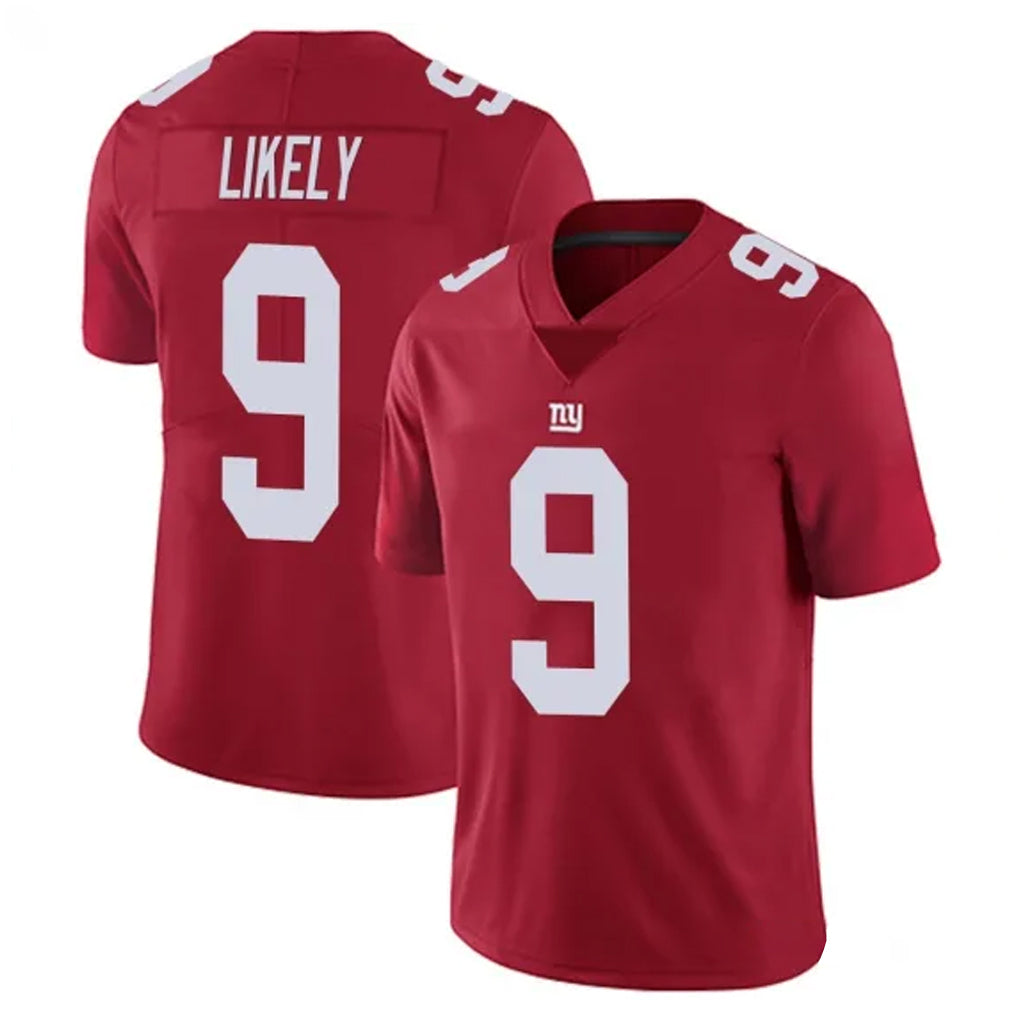 Pkot NY.Giants #9 Lsaiah Likely Player Red Limited Vapor Untouchable Home Game Stitched Jerseys