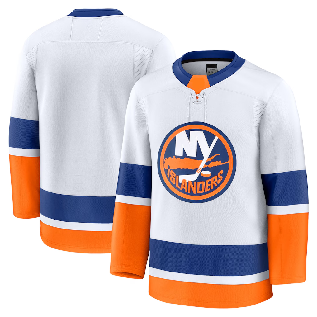 Pkot NY.Islanders White Away Premium Jerseys