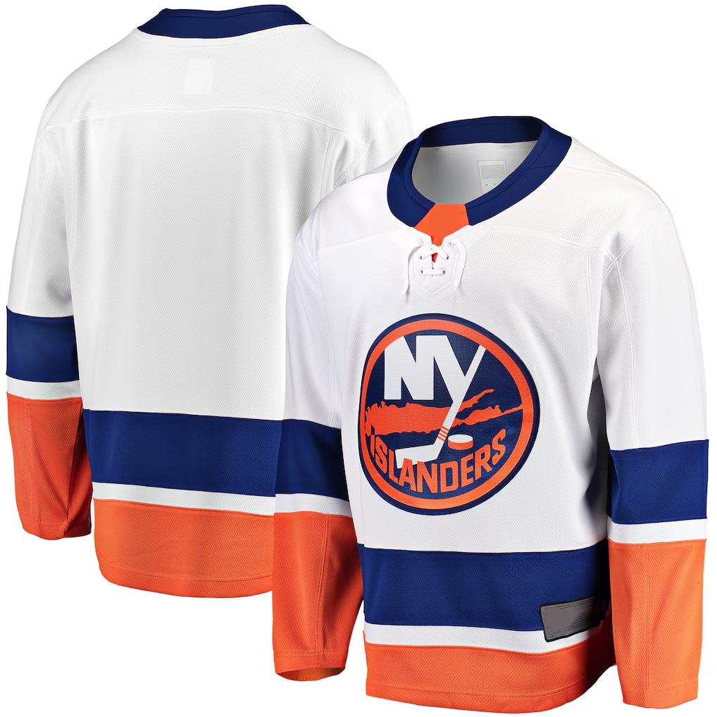 Pkot NY.Islanders White Breakaway Away Jerseys