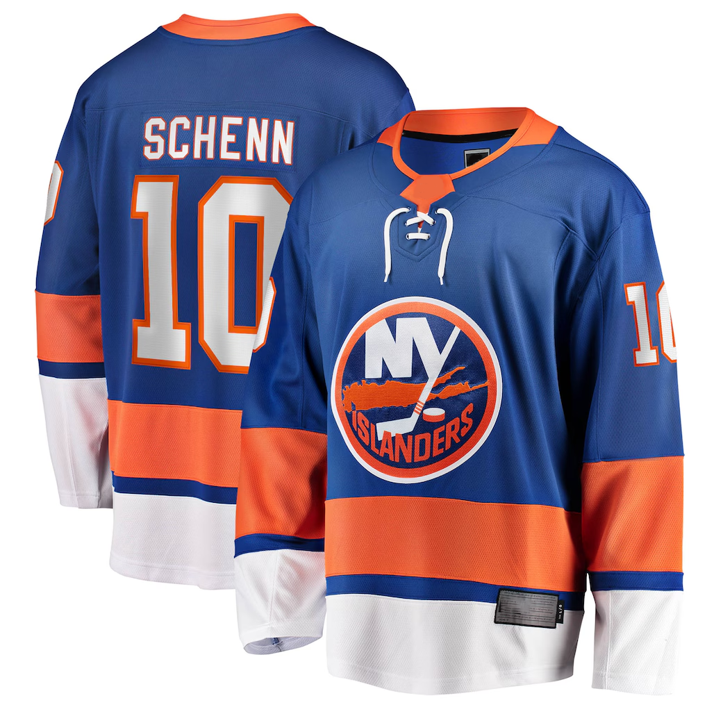 Pkot NY.Islanders #10 Brayden Schenn Blue Home Breakaway Jerseys