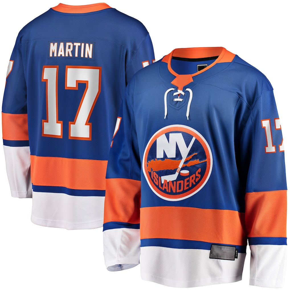 Pkot NY.Islanders #17 Matt Martin Home Breakaway Player Jerseys - Royal