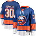 Pkot NY.Islanders #30 Ilya Sorokin Royal Home Breakaway Player Jerseys
