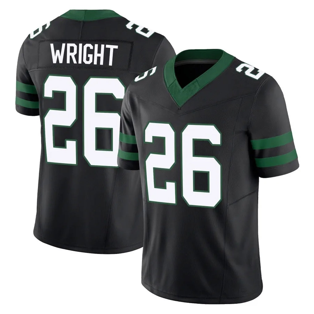 Pkot NY.Jets #26 Nahshon Wright Player Black Limited Legacy Vapor F.U.S.E. Home Game Stitched Jerseys