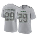 Pkot NY.Jets #29 Minkah Fitzpatrick Player Gray Limited Atmosphere Fashion Home Game Stitched Jerseys