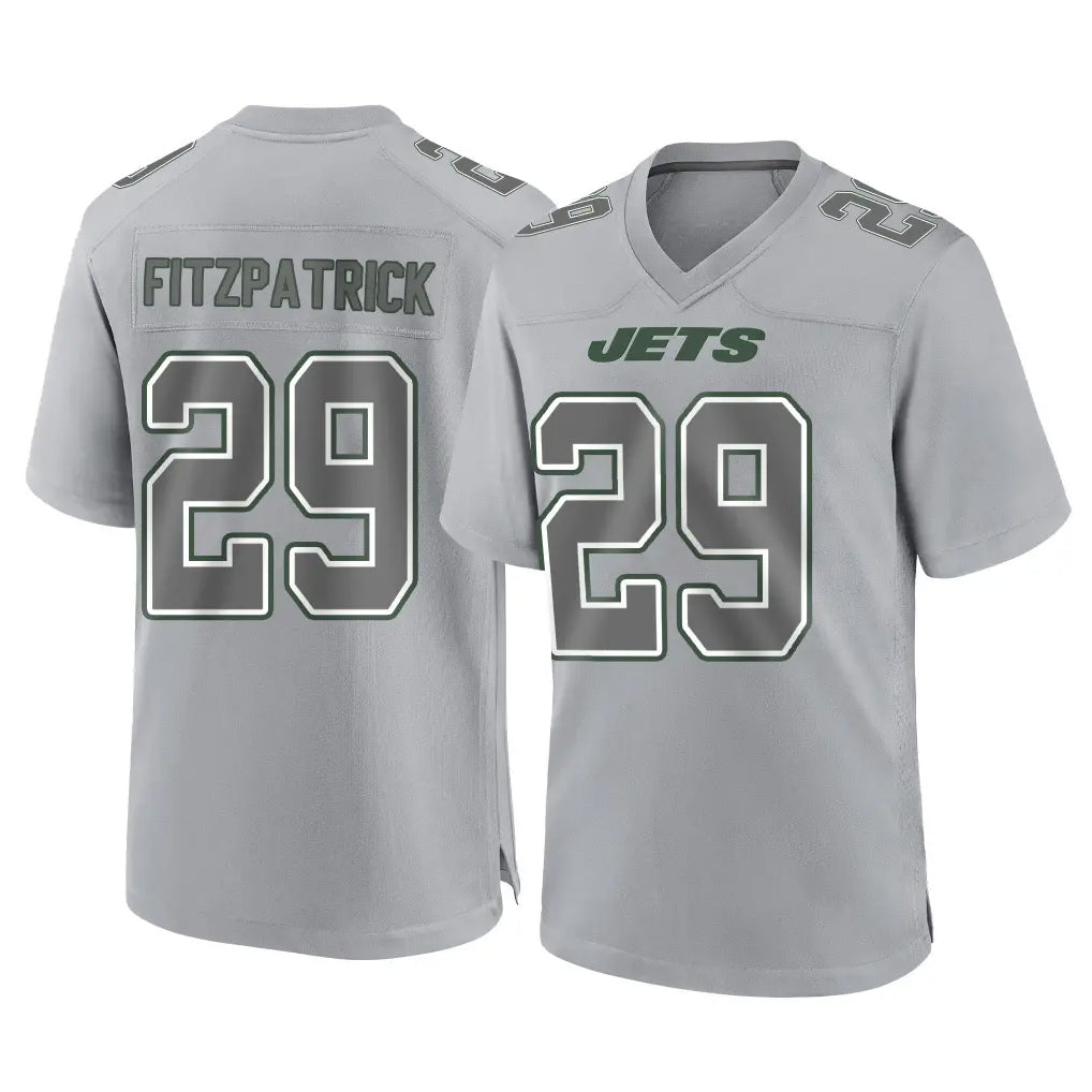 Pkot NY.Jets #29 Minkah Fitzpatrick Player Gray Limited Atmosphere Fashion Home Game Stitched Jerseys