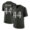 Pkot NY.Jets #44 Jamien Sherwood Player Green Limited 2025 Rivalries Collection Home Game Stitched Jerseys