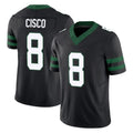 Pkot NY.Jets #8 Andre Cisco Player Black Limited Legacy Vapor F.U.S.E. Home Game Stitched Jerseys