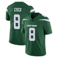 Pkot NY.Jets #8 Andre Cisco Player Green Limited Vapor Home Game Stitched Jerseys