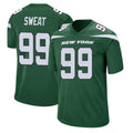Pkot NY.Jets #99 T'Vondre Sweat Player Green Home Game Stitched Jerseys