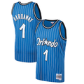 Pkot O.Magic #1 Penny Hardaway Mitchell & Ness Blue 199495 Hardwood Classics Swingman Jerseys
