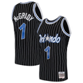 Pkot O.Magic #1 Tracy McGrady Mitchell & Ness Black Hardwood Classics Swingman Jerseys