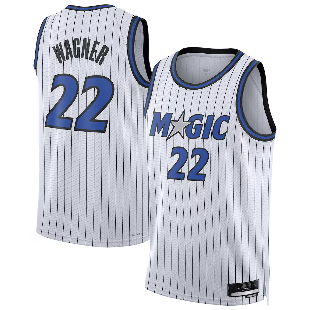 Pkot O.Magic #22 Franz Wagner White Swingman Player Jerseys - Association Edition