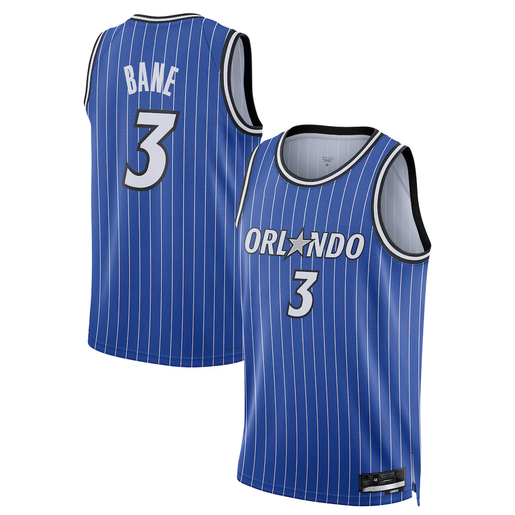 Pkot O.Magic #3 Desmond Bane Blue Swingman Player Jerseys - Icon Edition