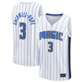 Pkot O.Magic #3 Kentavious Caldwell-Pope White Fast Break Replica Player Jerseys - Association Edition