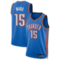 Pkot OC.Thunder #15 Aday Mara Blue Swingman Stitched Jerseys- Icon Edition