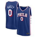 Pkot P.76ers #0 Tyrese Maxey Royal Big & Tall Fast Break Jerseys - Icon Edition