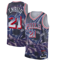 Pkot P.76ers #21 Joel Embiid Navy 2025 Select Series Swingman Player Jerseys