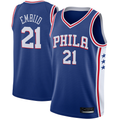 Pkot P.76ers #21 Joel Embiid Royal Swingman Jerseys - Icon Edition