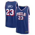 Pkot P.76ers #23 LeBron James Royal Fast Break Stitched Jerseys- Icon Edition